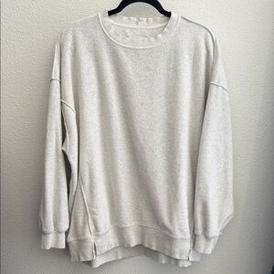 Aerie raw hem sweatshirt